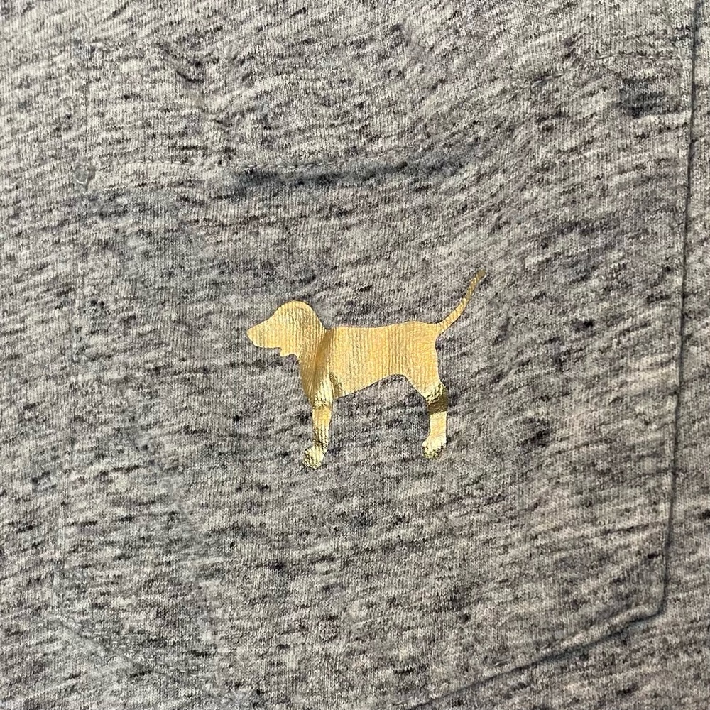 PINK Victoria’s Secret Bling Campus Long Sleeve Tee - Picture 3 of 5